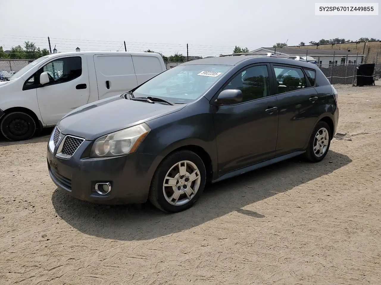 2009 Pontiac Vibe VIN: 5Y2SP6701Z449855 Lot: 59822285