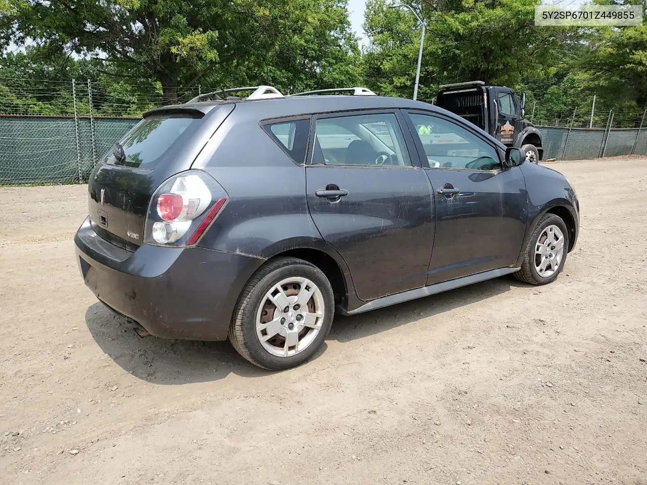 2009 Pontiac Vibe VIN: 5Y2SP6701Z449855 Lot: 59822285
