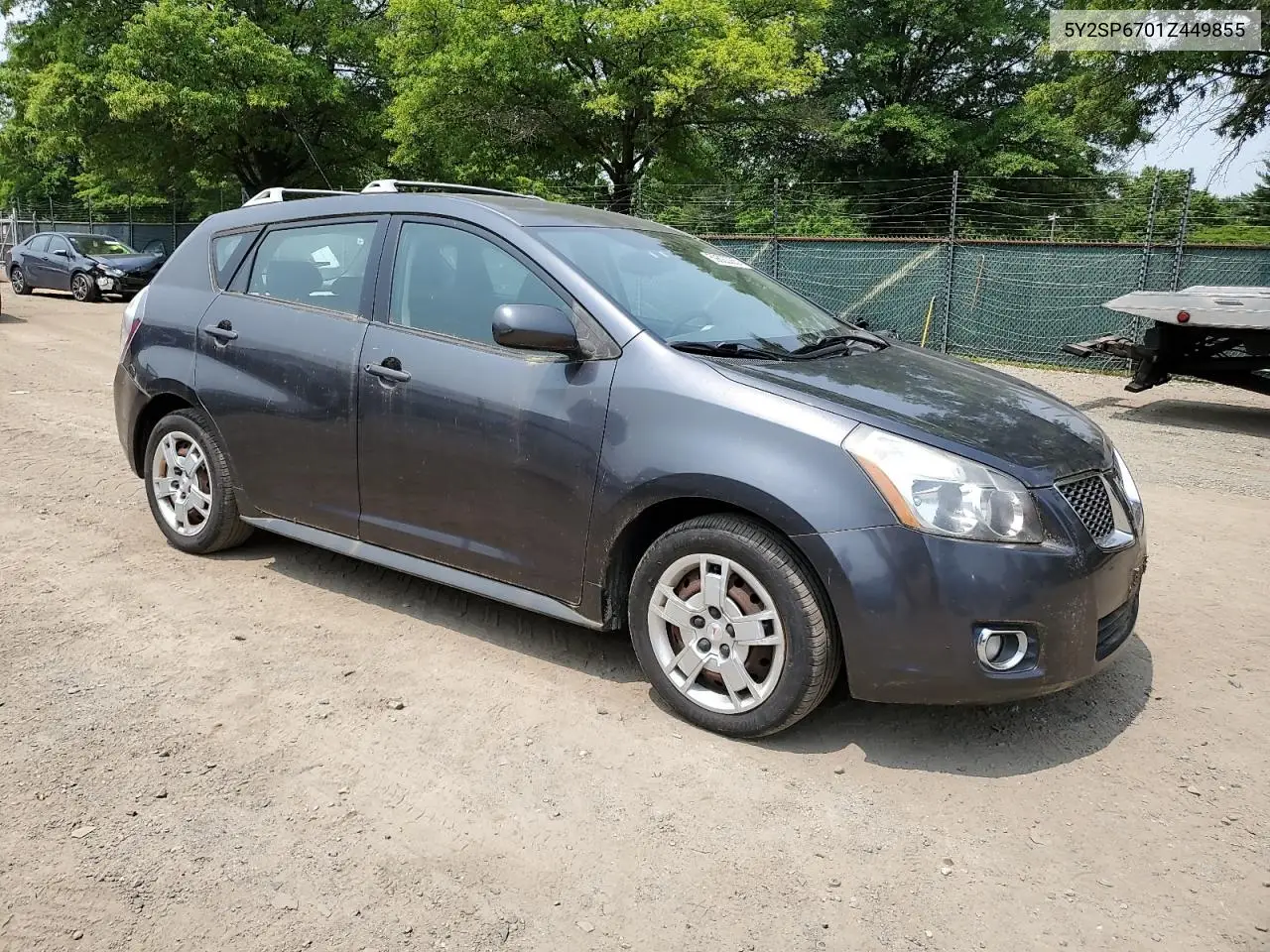 2009 Pontiac Vibe VIN: 5Y2SP6701Z449855 Lot: 59822285