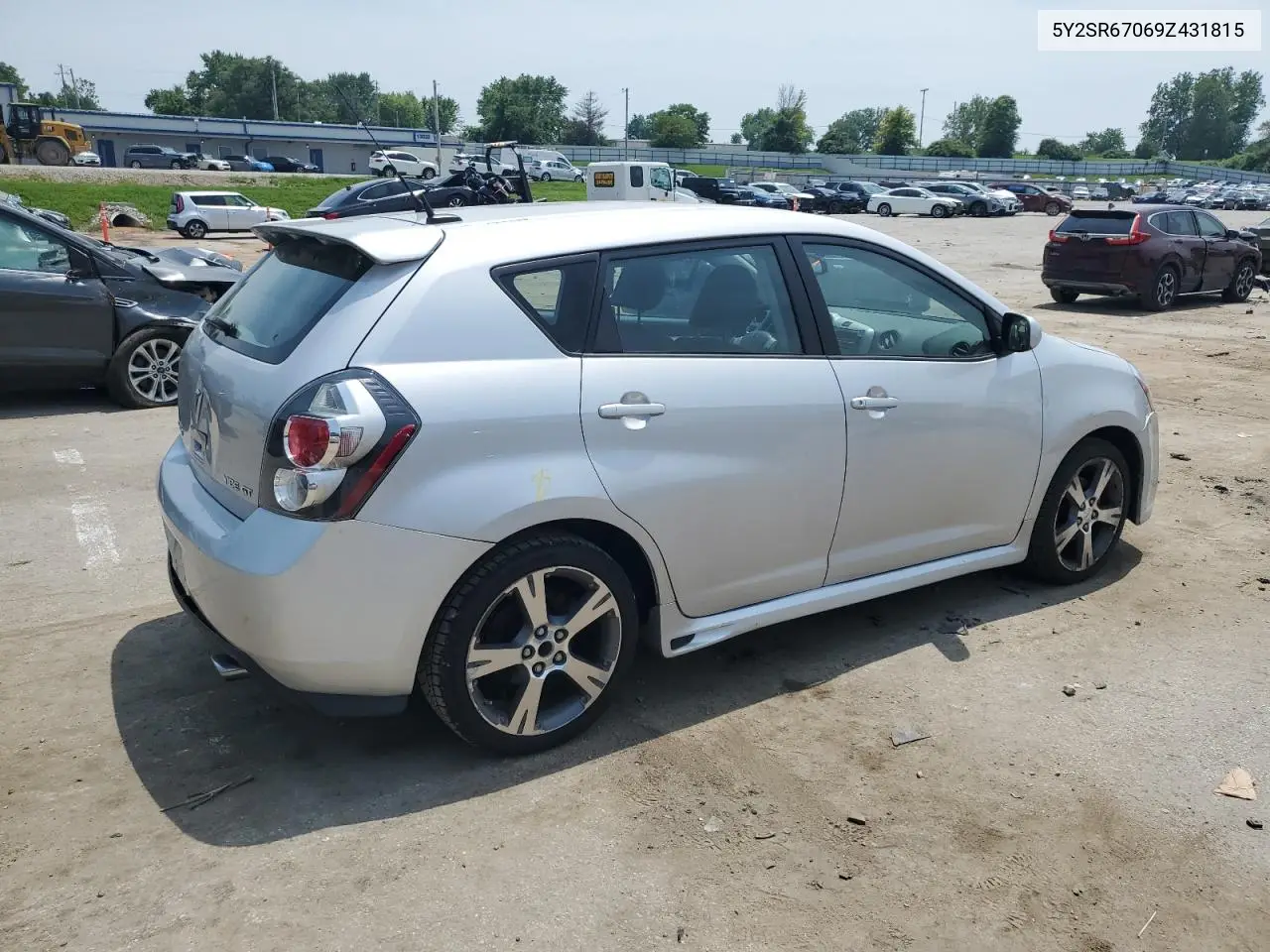2009 Pontiac Vibe Gt VIN: 5Y2SR67069Z431815 Lot: 59936085