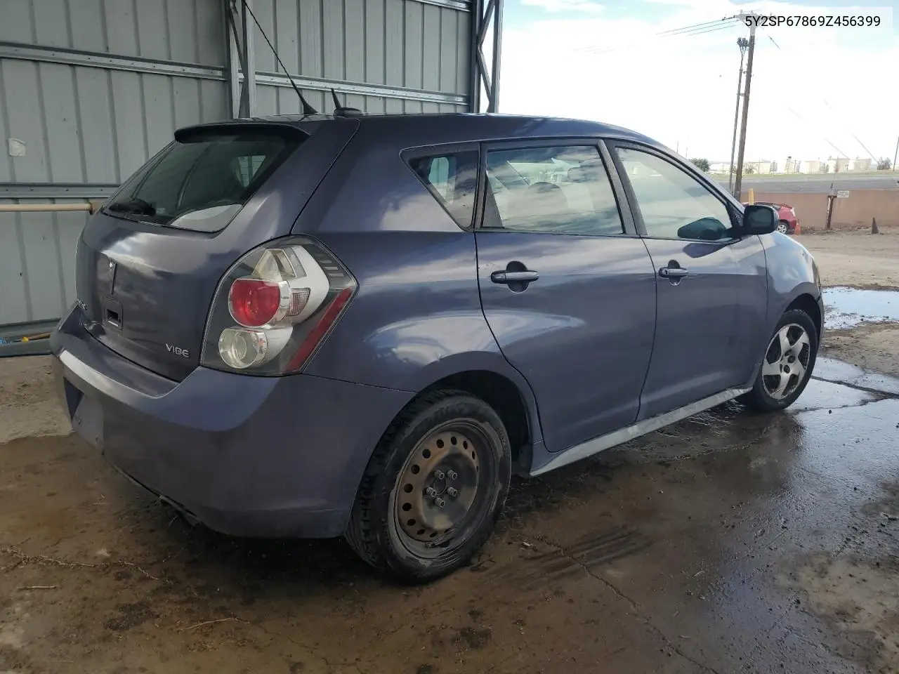 2009 Pontiac Vibe VIN: 5Y2SP67869Z456399 Lot: 60050585
