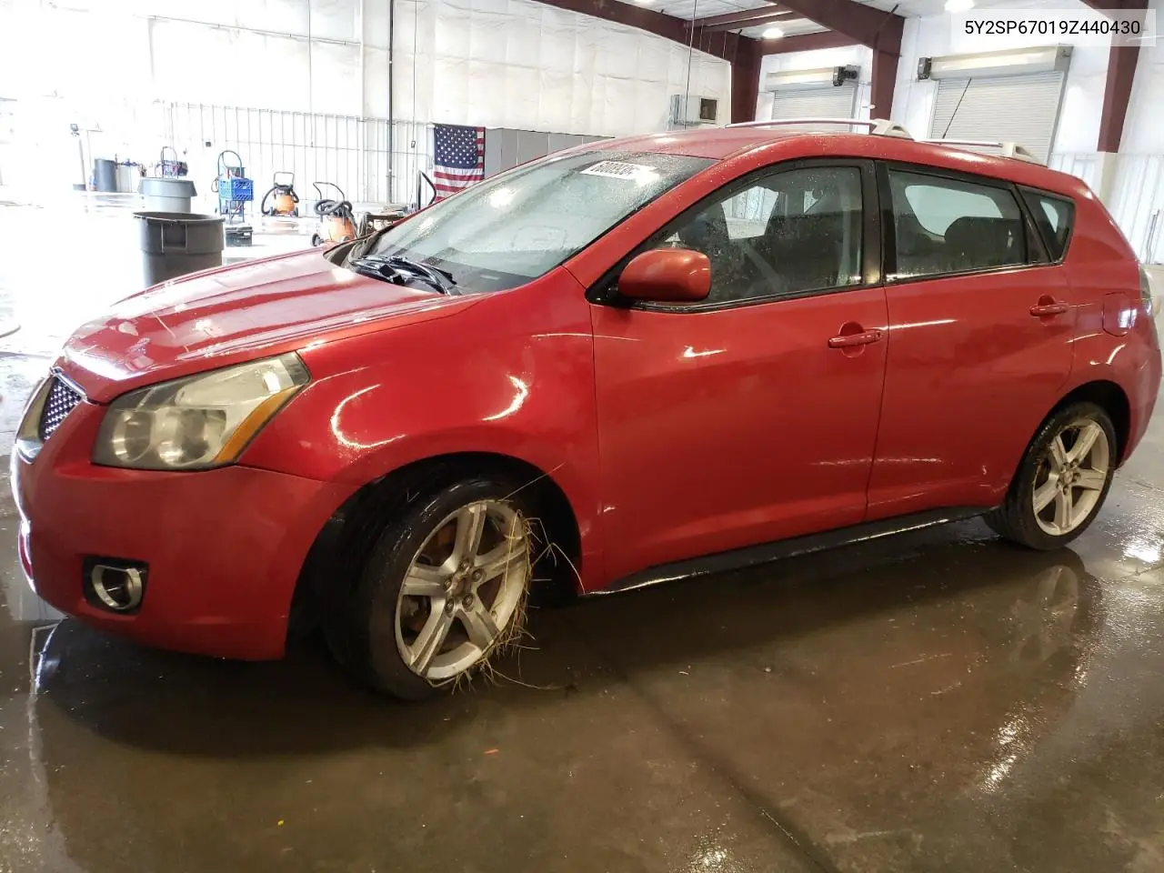 2009 Pontiac Vibe VIN: 5Y2SP67019Z440430 Lot: 60089384