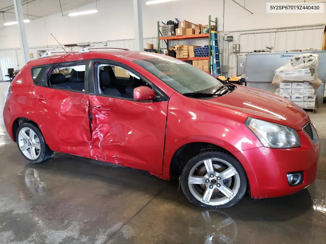 2009 Pontiac Vibe VIN: 5Y2SP67019Z440430 Lot: 60089384