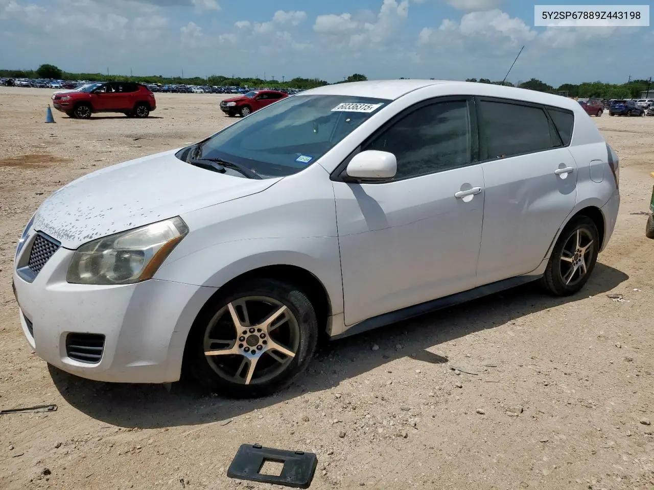 2009 Pontiac Vibe VIN: 5Y2SP67889Z443198 Lot: 60336315