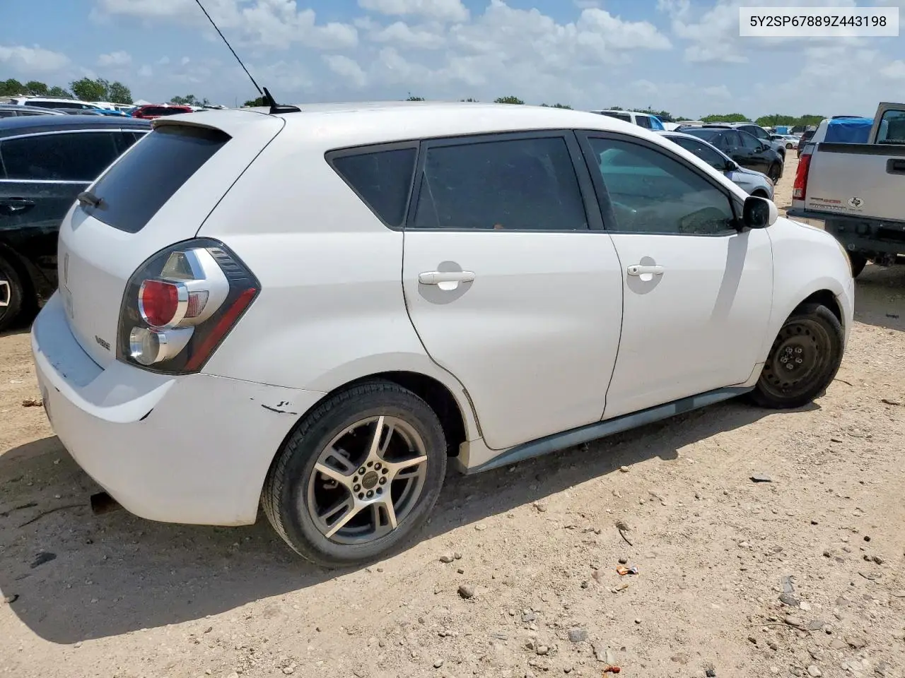 2009 Pontiac Vibe VIN: 5Y2SP67889Z443198 Lot: 60336315
