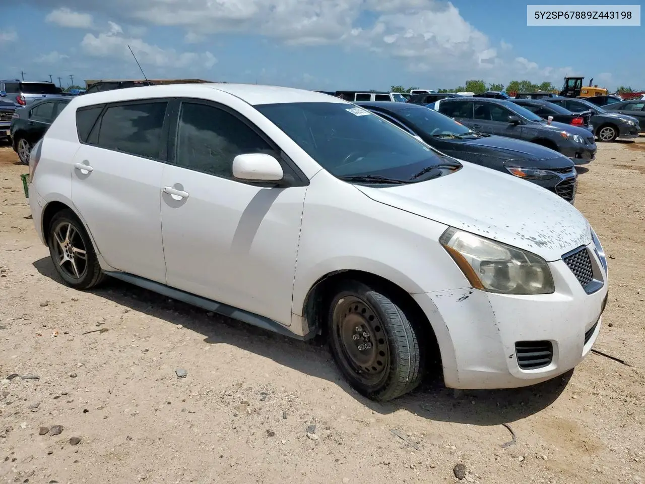 2009 Pontiac Vibe VIN: 5Y2SP67889Z443198 Lot: 60336315