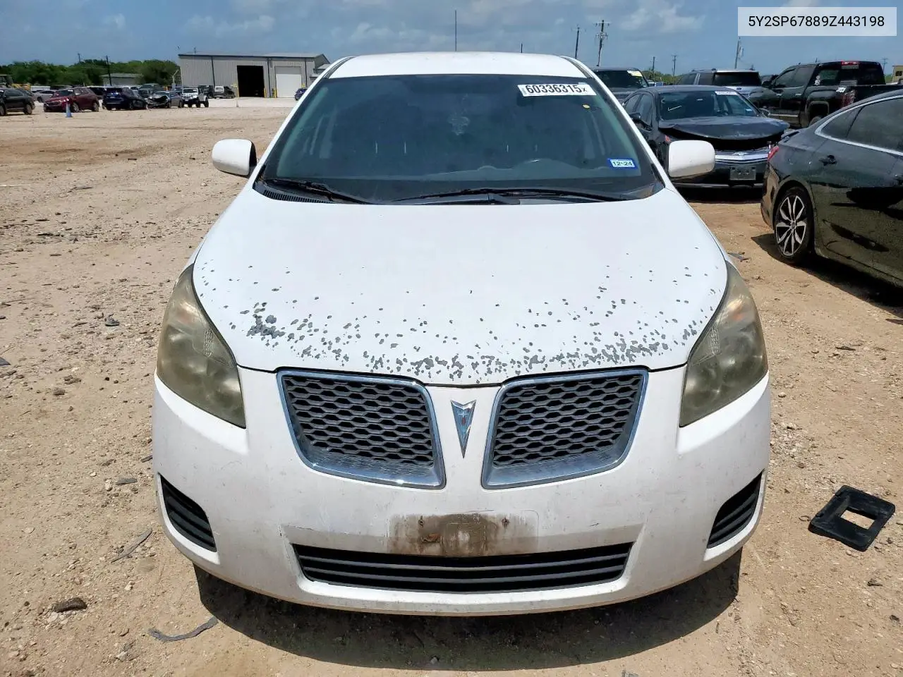 2009 Pontiac Vibe VIN: 5Y2SP67889Z443198 Lot: 60336315