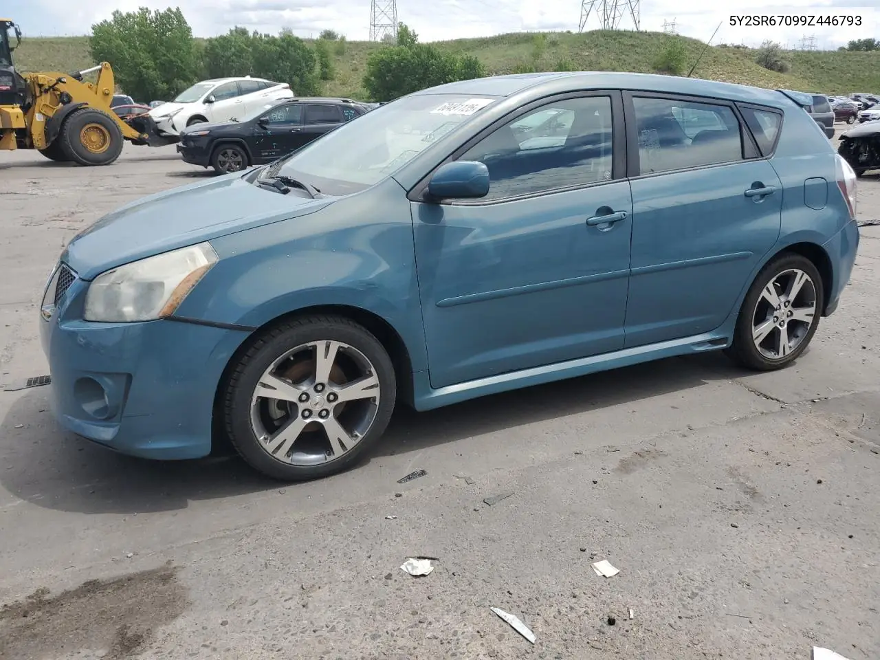 2009 Pontiac Vibe Gt VIN: 5Y2SR67099Z446793 Lot: 60491125