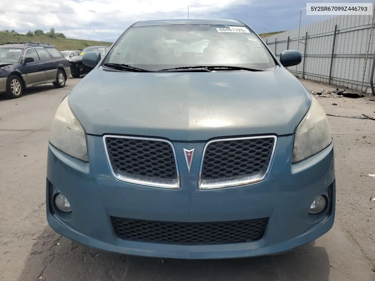 2009 Pontiac Vibe Gt VIN: 5Y2SR67099Z446793 Lot: 60491125