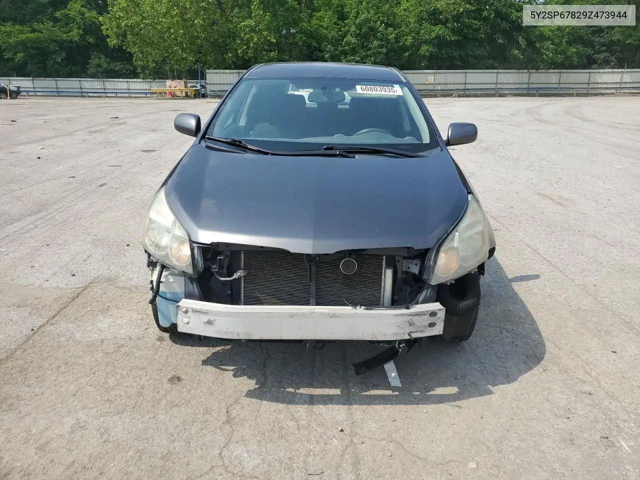 2009 Pontiac Vibe VIN: 5Y2SP67829Z473944 Lot: 60803935