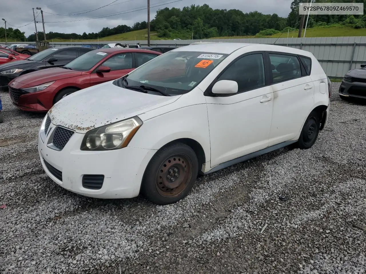 2009 Pontiac Vibe VIN: 5Y2SP67809Z469570 Lot: 61045715