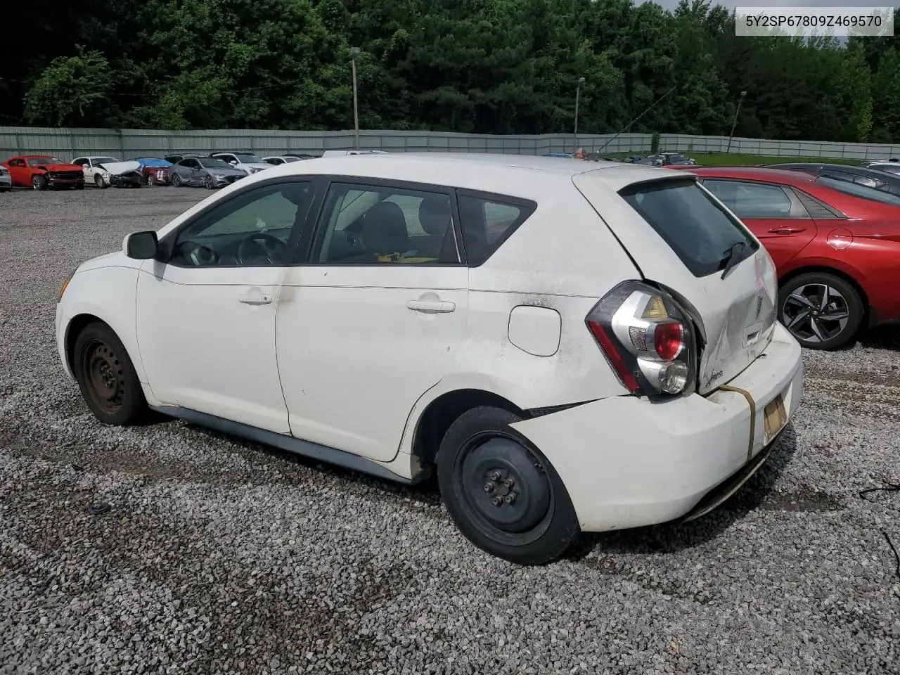 2009 Pontiac Vibe VIN: 5Y2SP67809Z469570 Lot: 61045715
