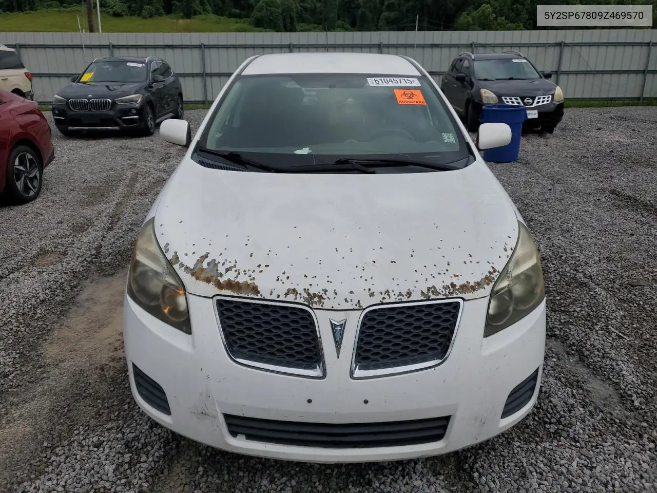 2009 Pontiac Vibe VIN: 5Y2SP67809Z469570 Lot: 61045715