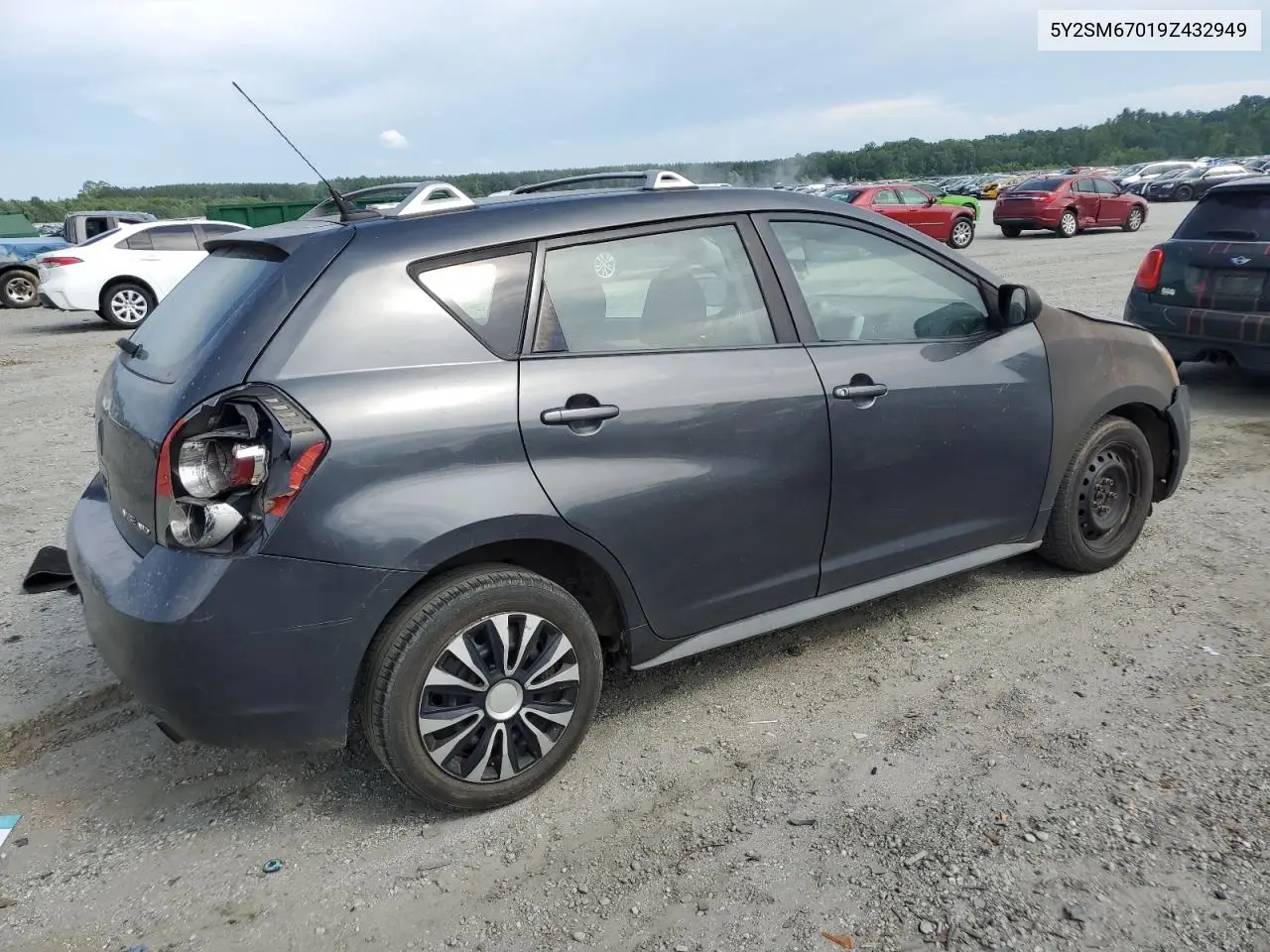 2009 Pontiac Vibe VIN: 5Y2SM67019Z432949 Lot: 61208245