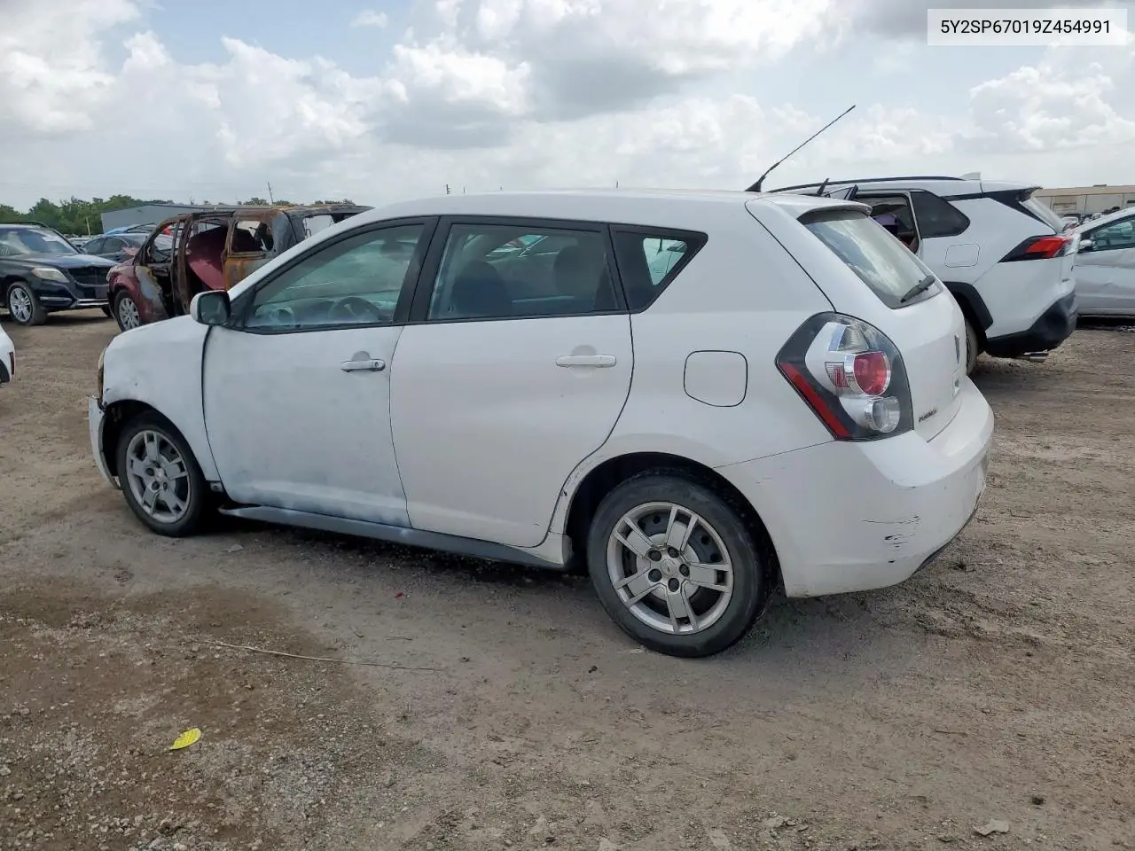 2009 Pontiac Vibe VIN: 5Y2SP67019Z454991 Lot: 61248235