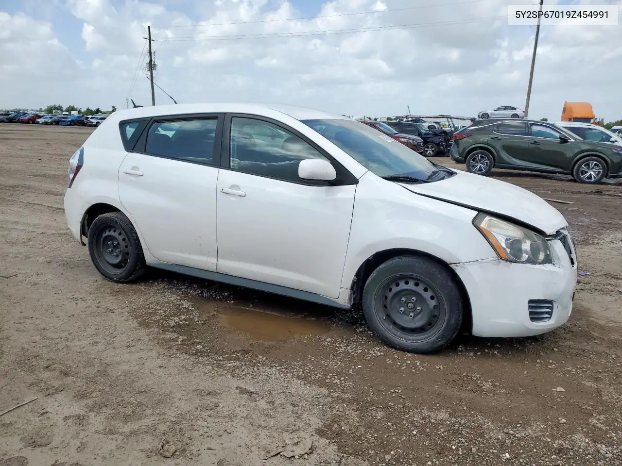2009 Pontiac Vibe VIN: 5Y2SP67019Z454991 Lot: 61248235