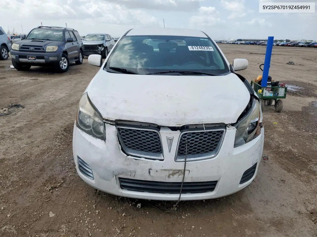 2009 Pontiac Vibe VIN: 5Y2SP67019Z454991 Lot: 61248235