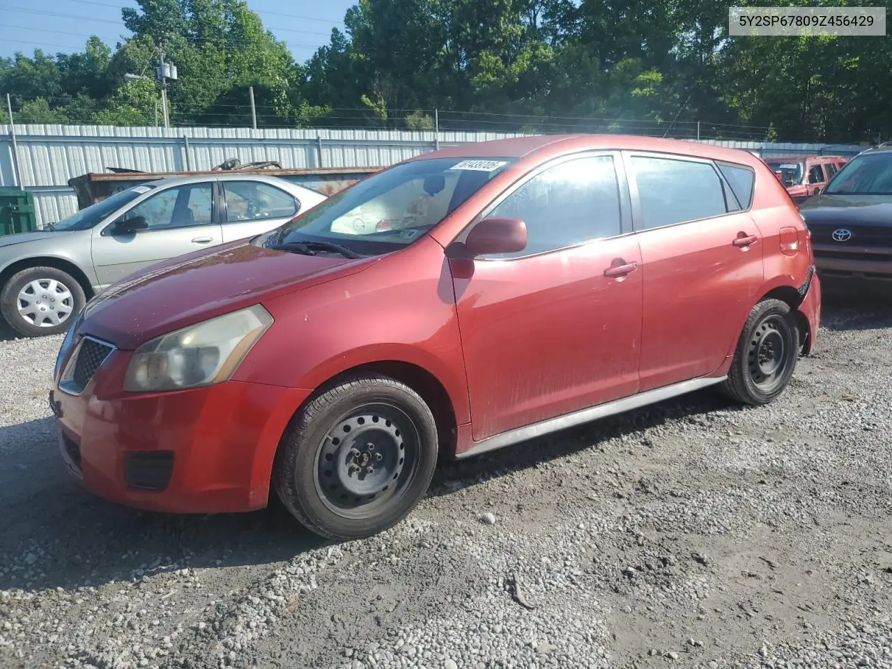2009 Pontiac Vibe VIN: 5Y2SP67809Z456429 Lot: 61439705