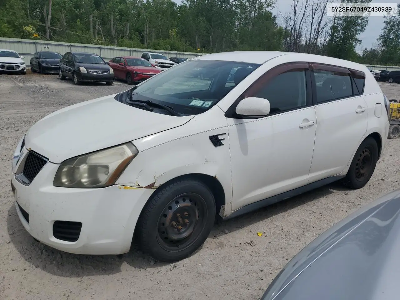 2009 Pontiac Vibe VIN: 5Y2SP67049Z430989 Lot: 61533865