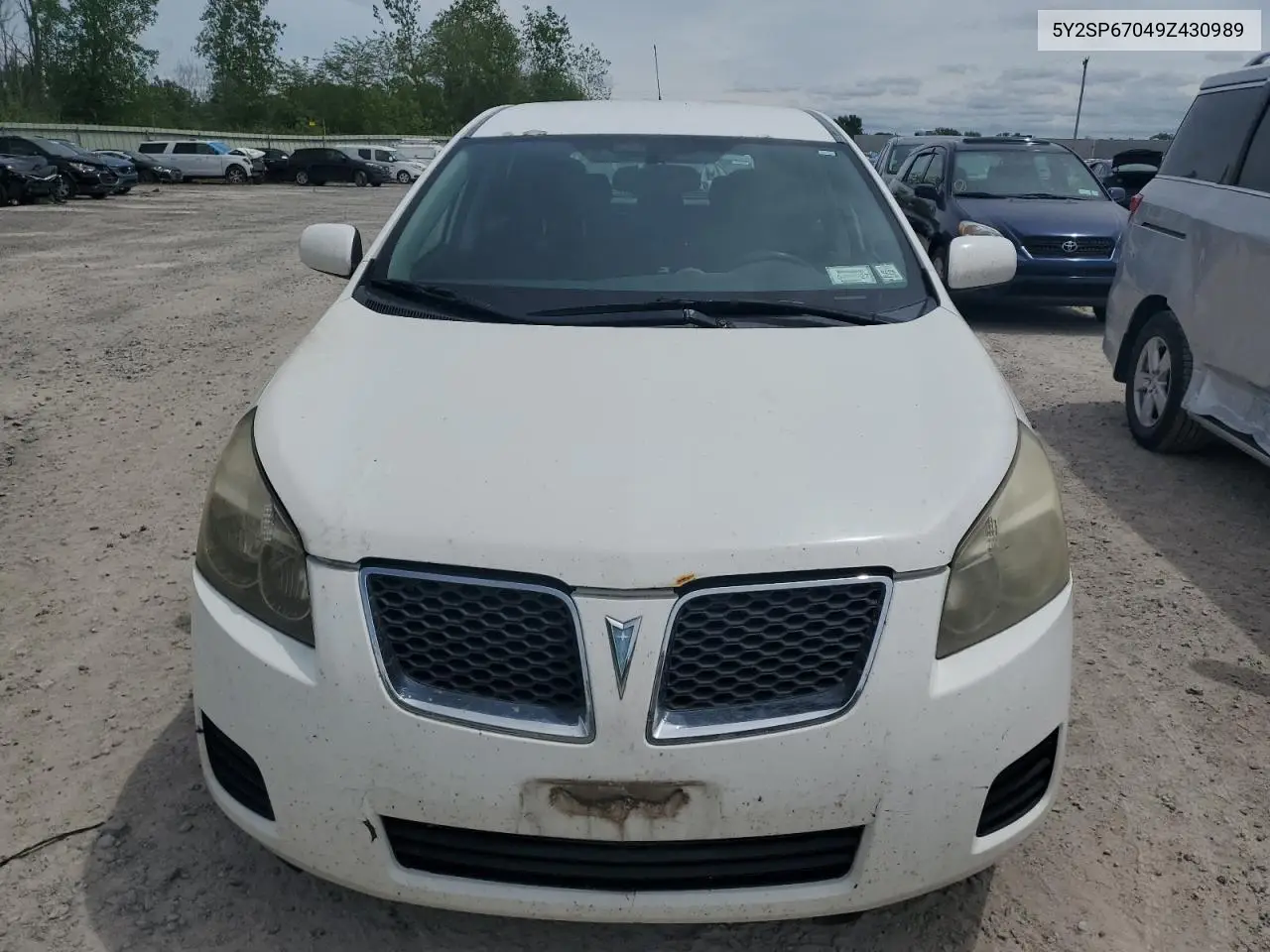 2009 Pontiac Vibe VIN: 5Y2SP67049Z430989 Lot: 61533865