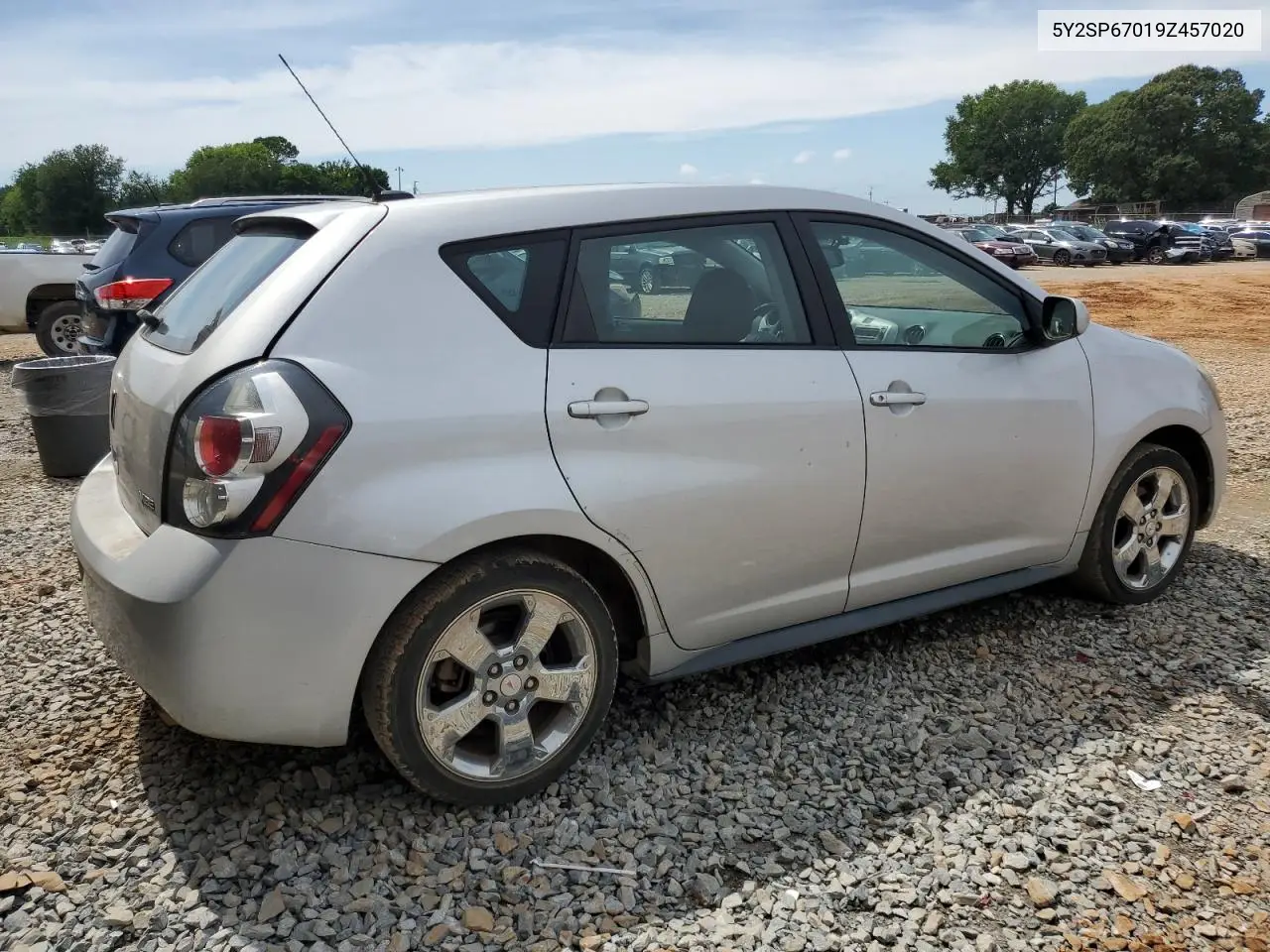 2009 Pontiac Vibe VIN: 5Y2SP67019Z457020 Lot: 61559225