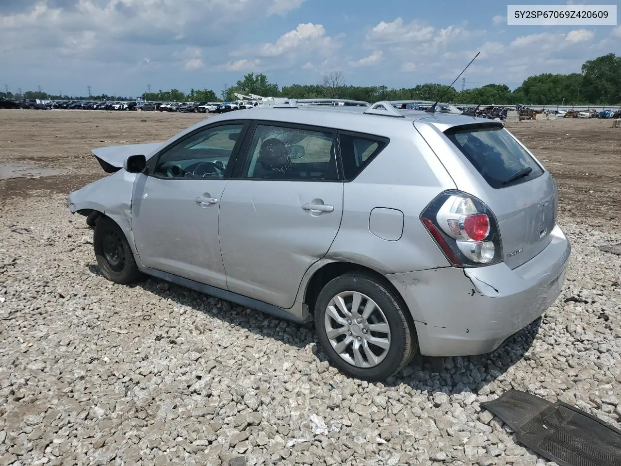 2009 Pontiac Vibe VIN: 5Y2SP67069Z420609 Lot: 61806925