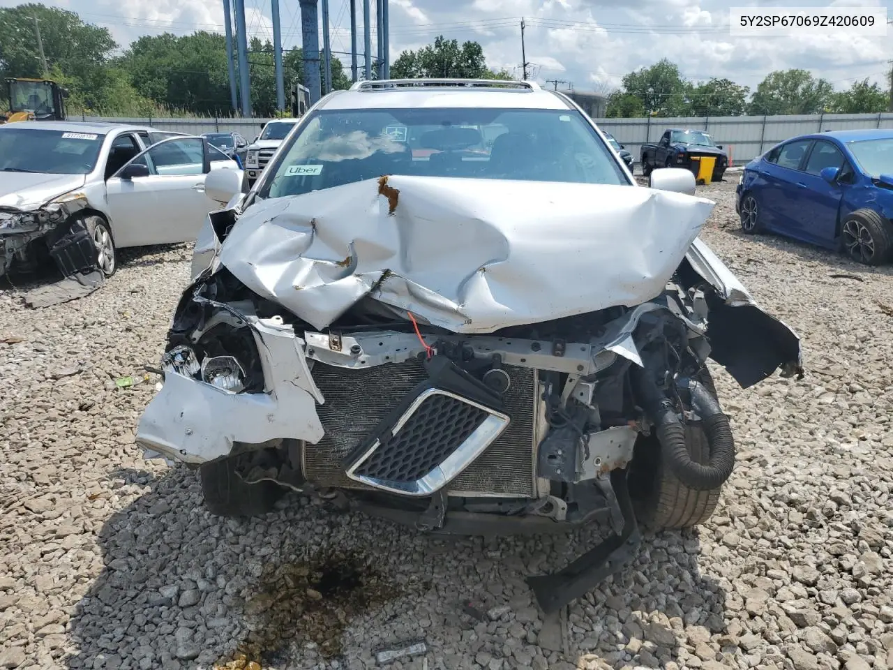 2009 Pontiac Vibe VIN: 5Y2SP67069Z420609 Lot: 61806925