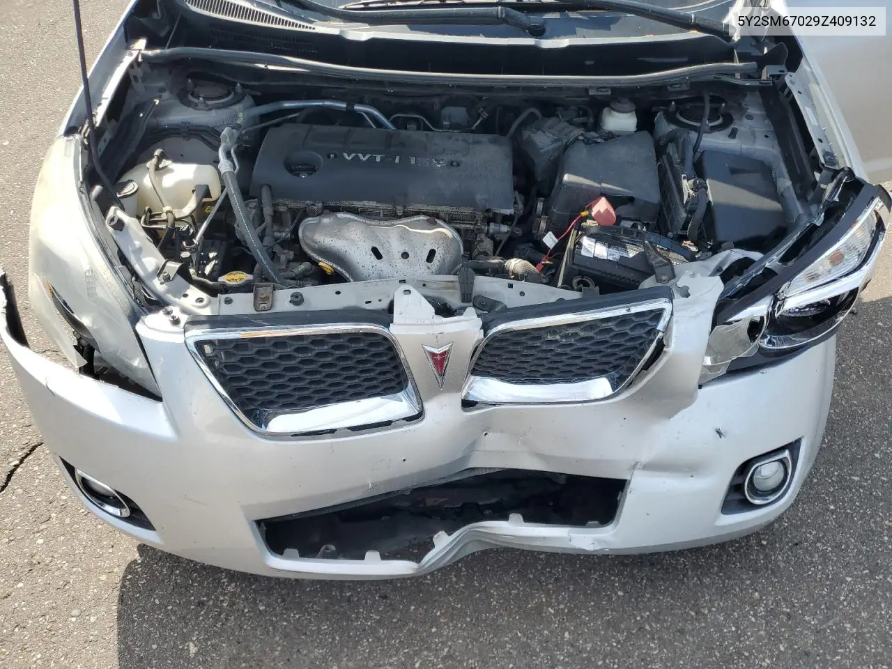 2009 Pontiac Vibe VIN: 5Y2SM67029Z409132 Lot: 62008265