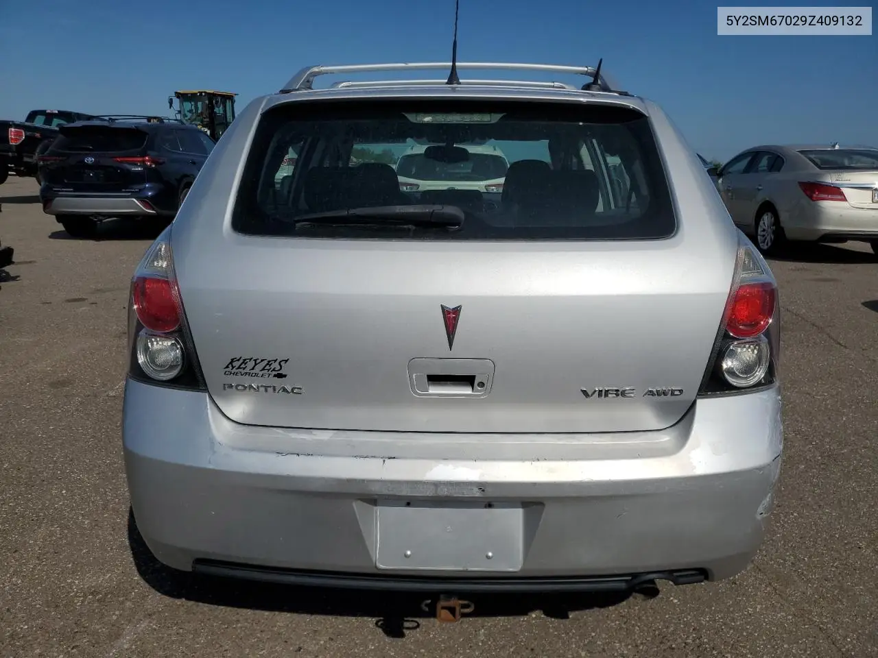 2009 Pontiac Vibe VIN: 5Y2SM67029Z409132 Lot: 62008265