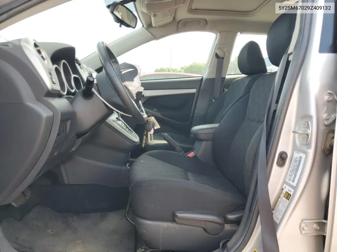 2009 Pontiac Vibe VIN: 5Y2SM67029Z409132 Lot: 62008265