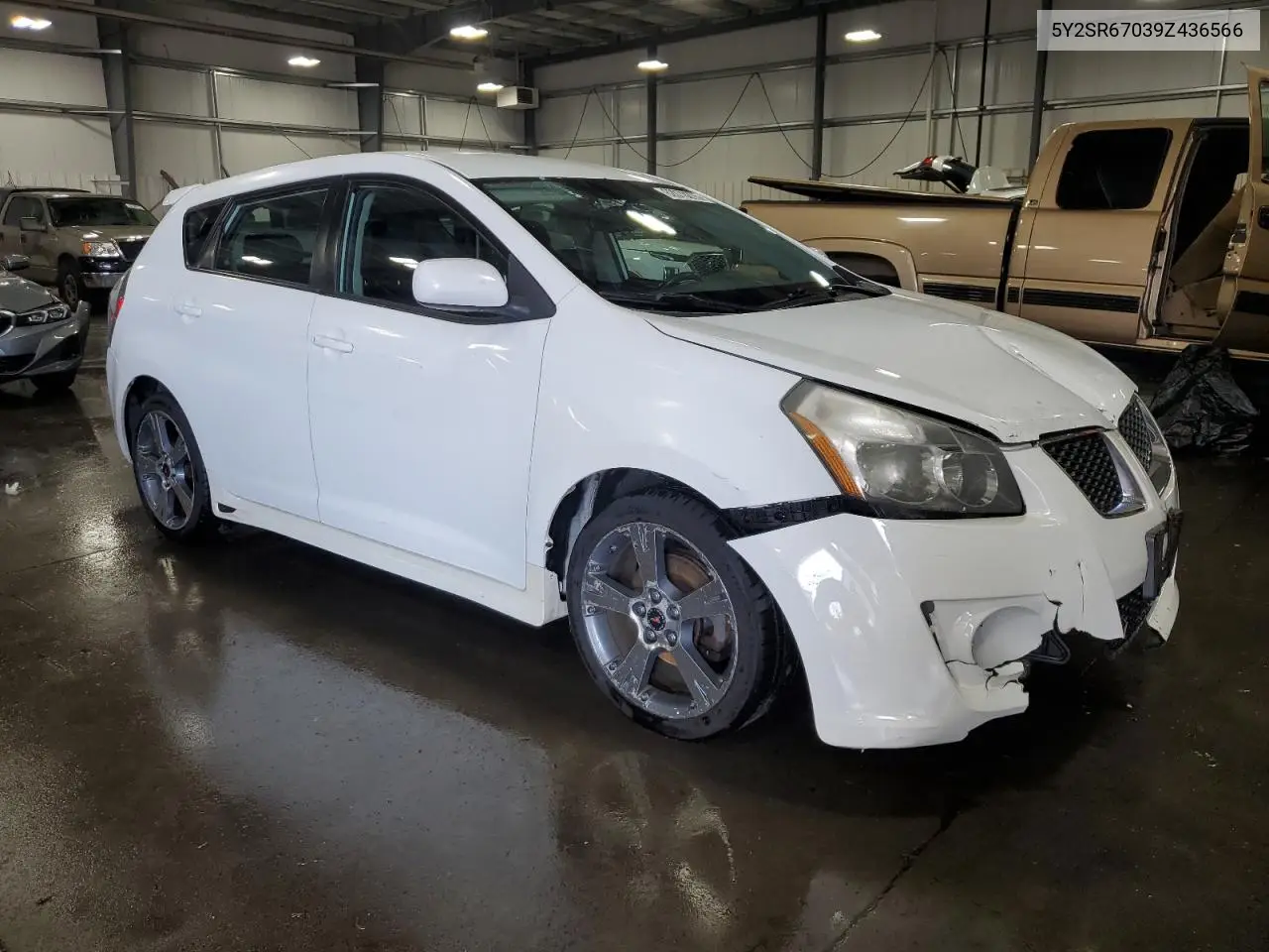 2009 Pontiac Vibe Gt VIN: 5Y2SR67039Z436566 Lot: 62070275