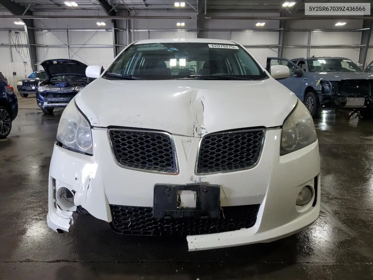 2009 Pontiac Vibe Gt VIN: 5Y2SR67039Z436566 Lot: 62070275