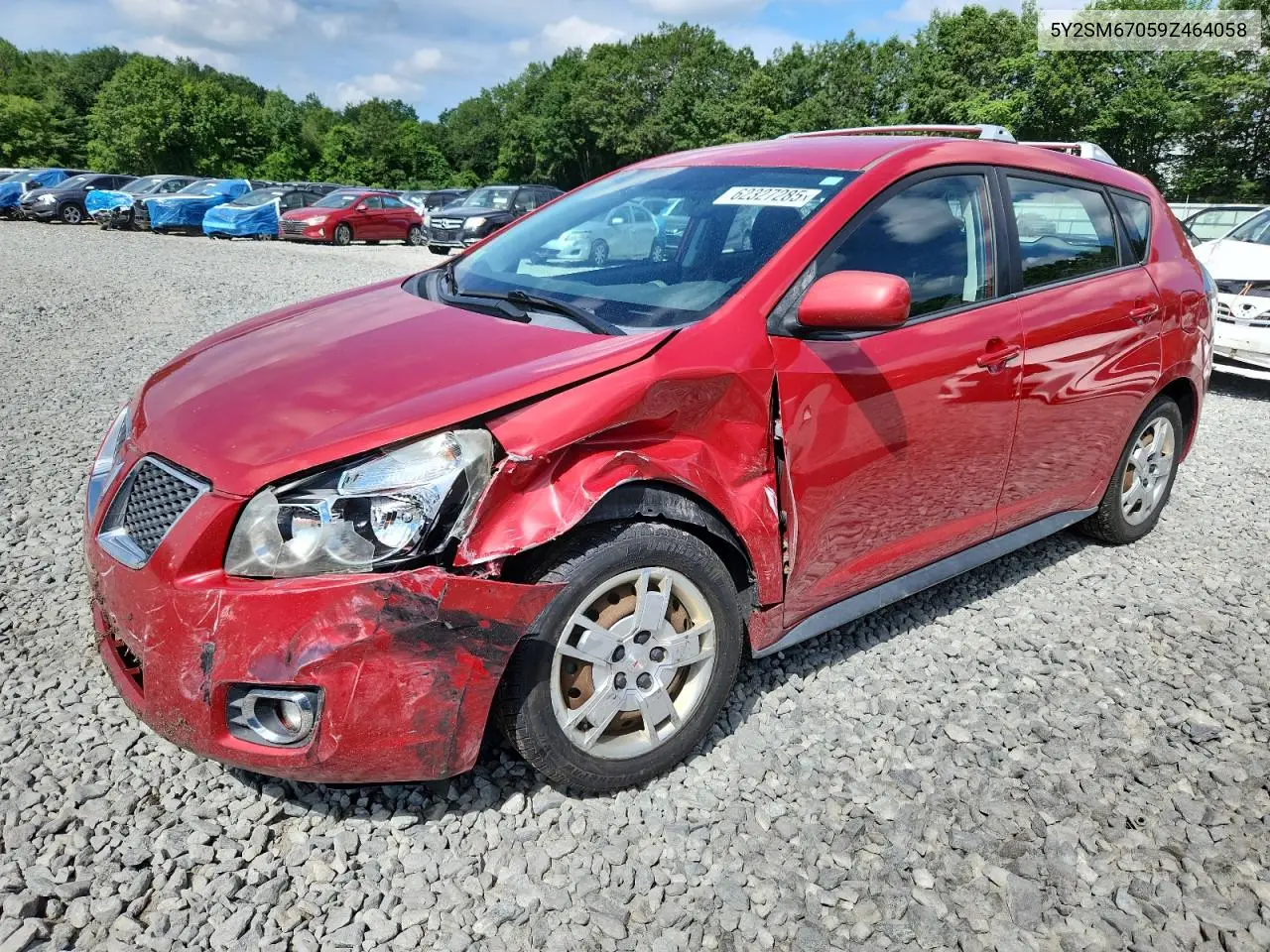 2009 Pontiac Vibe VIN: 5Y2SM67059Z464058 Lot: 62327285