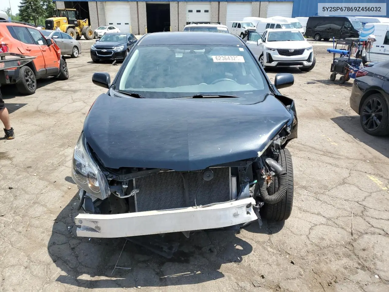 2009 Pontiac Vibe VIN: 5Y2SP67869Z456032 Lot: 62364325