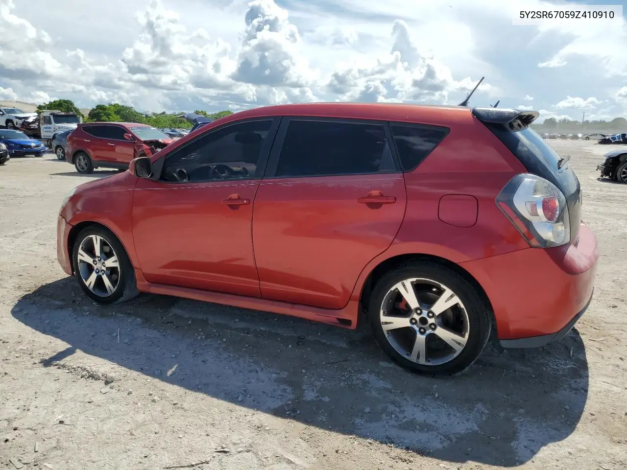 2009 Pontiac Vibe Gt VIN: 5Y2SR67059Z410910 Lot: 62497825