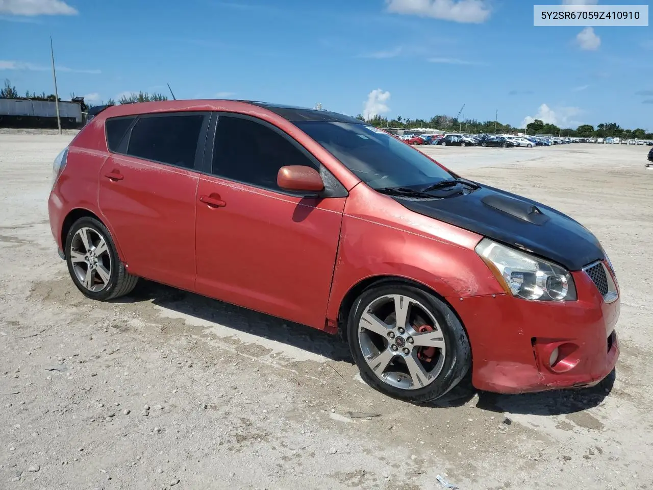 2009 Pontiac Vibe Gt VIN: 5Y2SR67059Z410910 Lot: 62497825