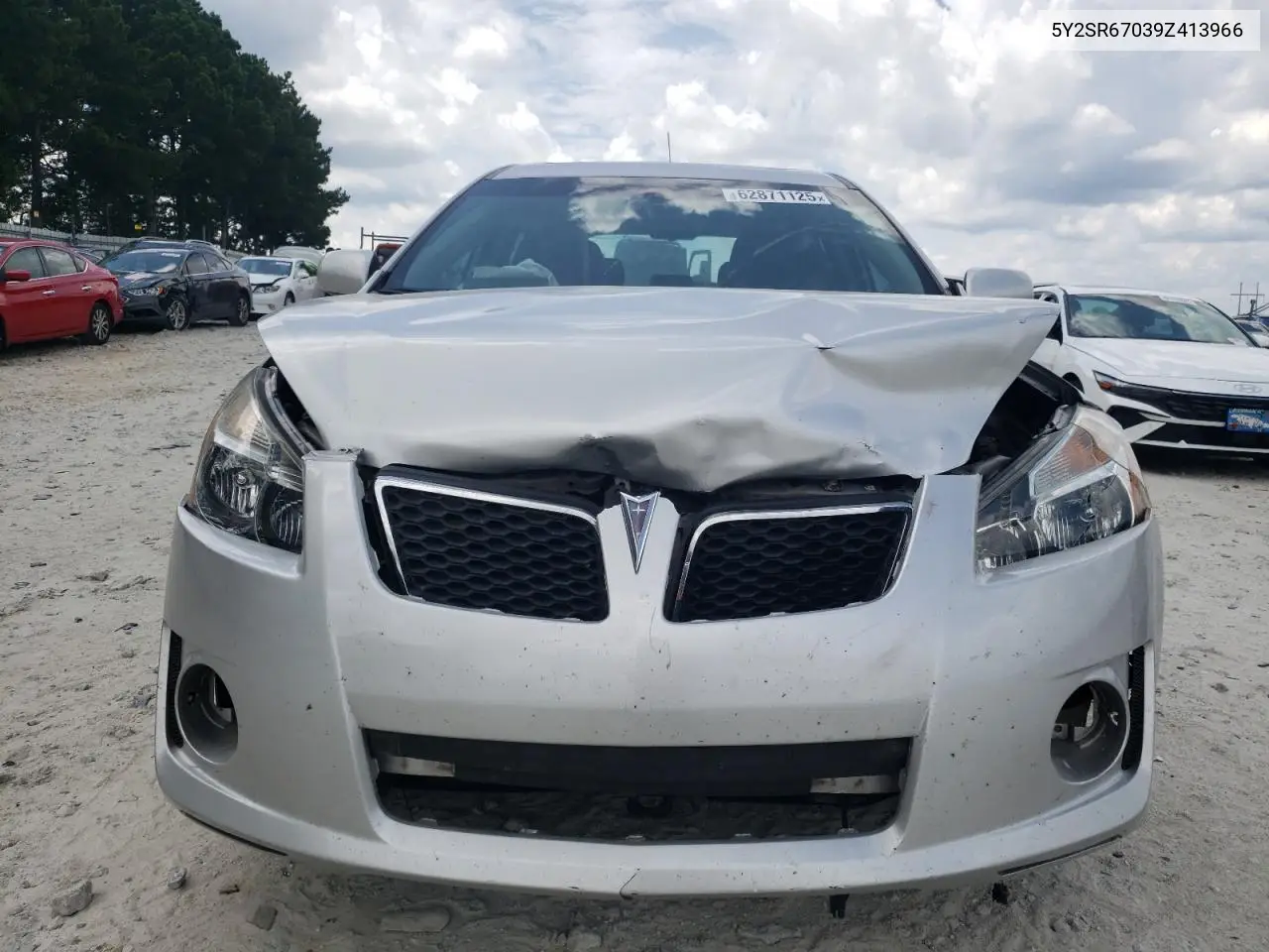 2009 Pontiac Vibe Gt VIN: 5Y2SR67039Z413966 Lot: 62871125