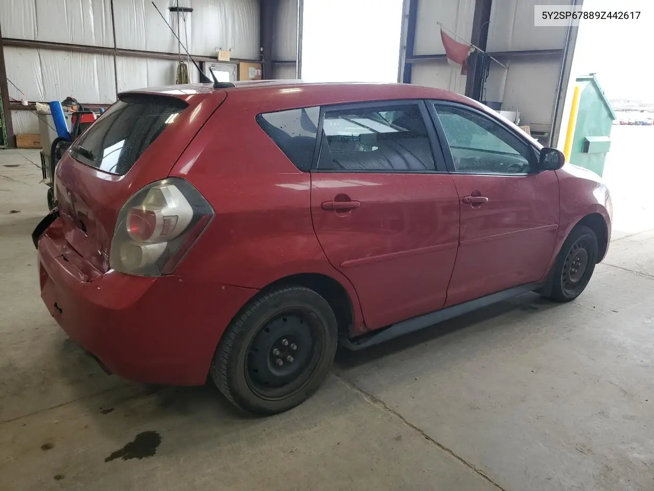 2009 Pontiac Vibe VIN: 5Y2SP67889Z442617 Lot: 62872505