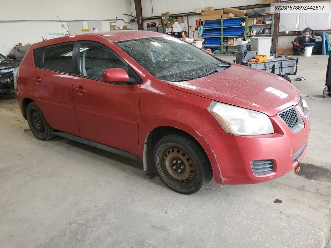 2009 Pontiac Vibe VIN: 5Y2SP67889Z442617 Lot: 62872505