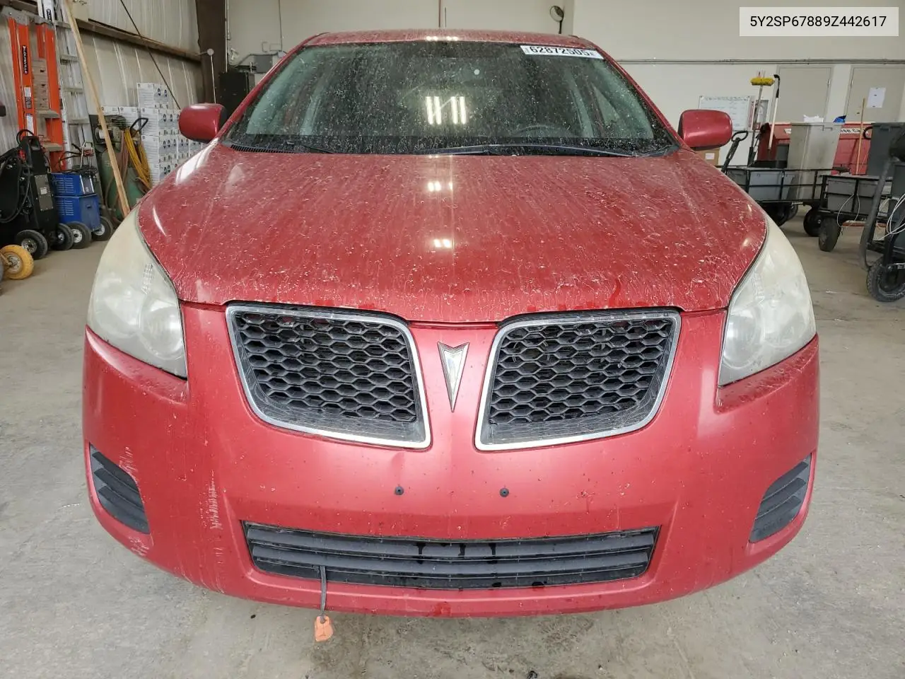 2009 Pontiac Vibe VIN: 5Y2SP67889Z442617 Lot: 62872505