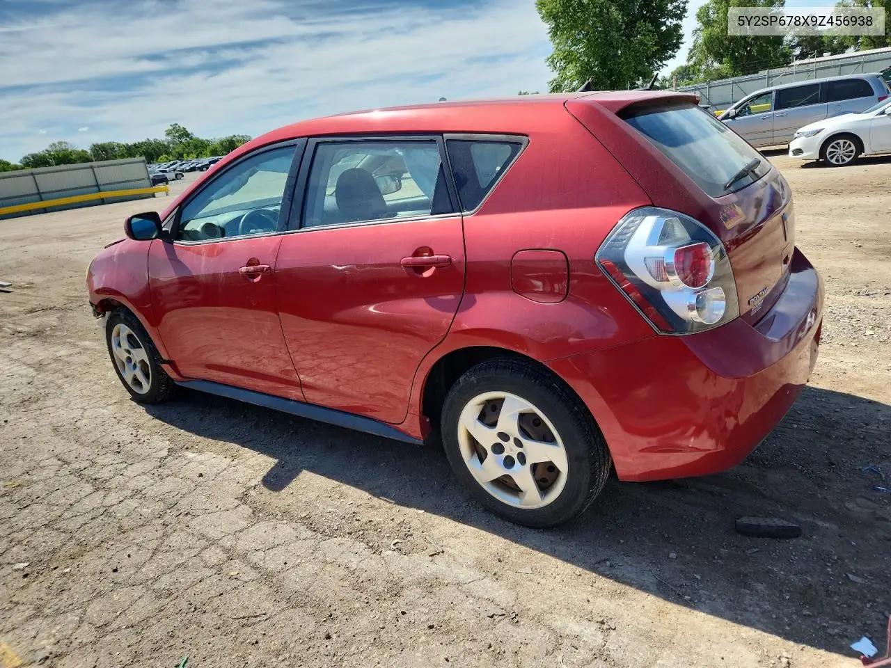 2009 Pontiac Vibe VIN: 5Y2SP678X9Z456938 Lot: 62952565