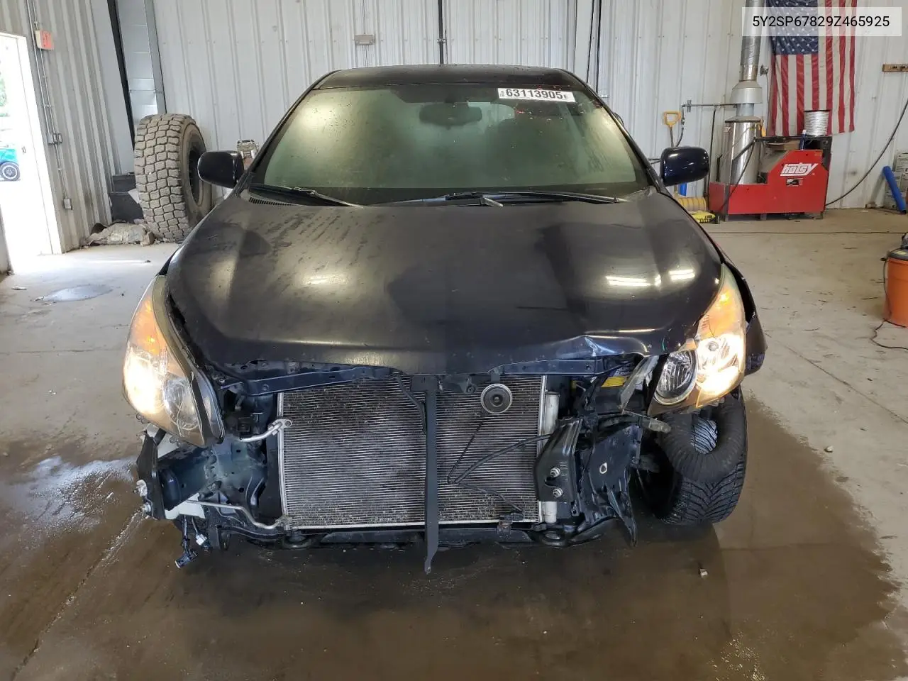 2009 Pontiac Vibe VIN: 5Y2SP67829Z465925 Lot: 63113905