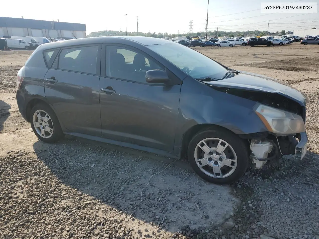 2009 Pontiac Vibe VIN: 5Y2SP67019Z430237 Lot: 63333315