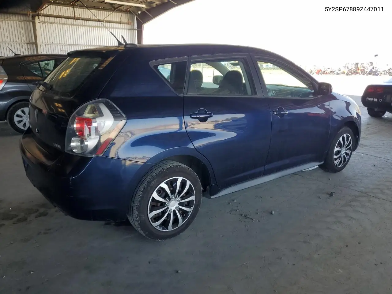 2009 Pontiac Vibe VIN: 5Y2SP67889Z447011 Lot: 63505645