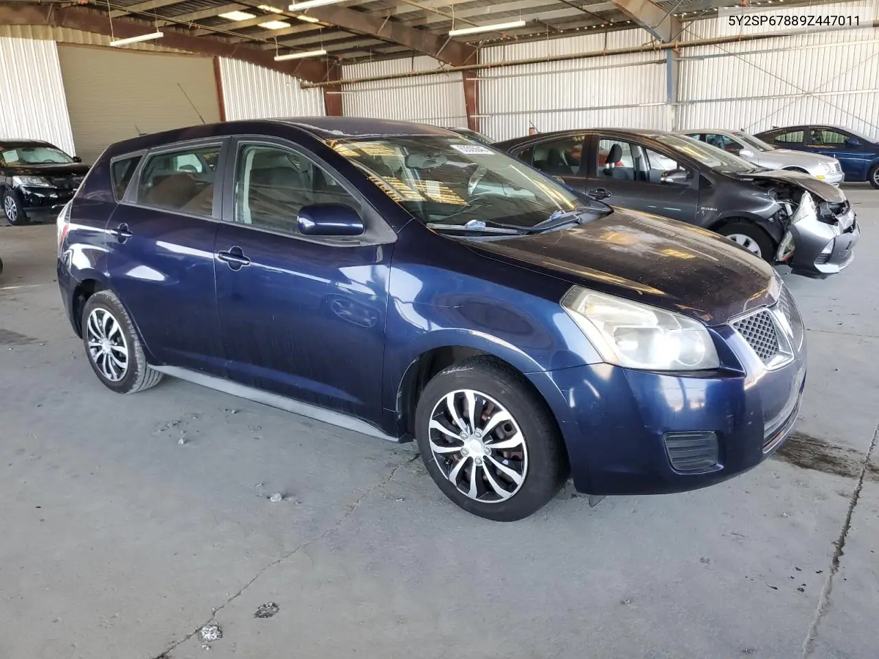 2009 Pontiac Vibe VIN: 5Y2SP67889Z447011 Lot: 63505645