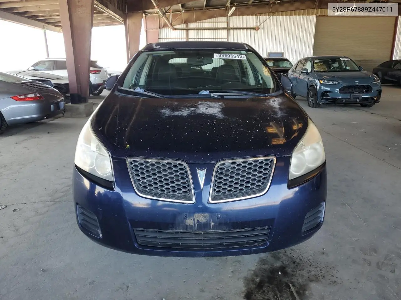 2009 Pontiac Vibe VIN: 5Y2SP67889Z447011 Lot: 63505645