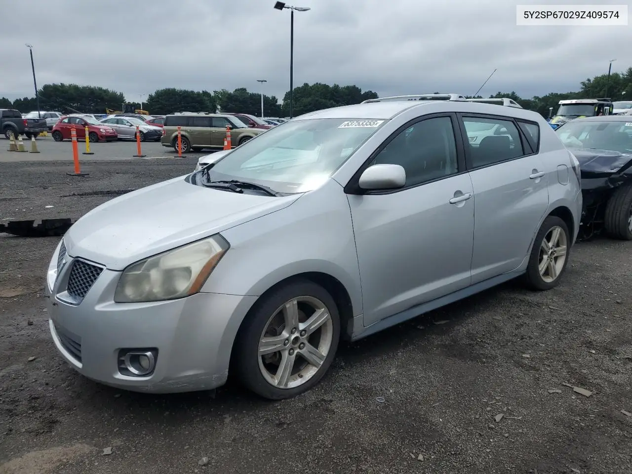 2009 Pontiac Vibe VIN: 5Y2SP67029Z409574 Lot: 63753355