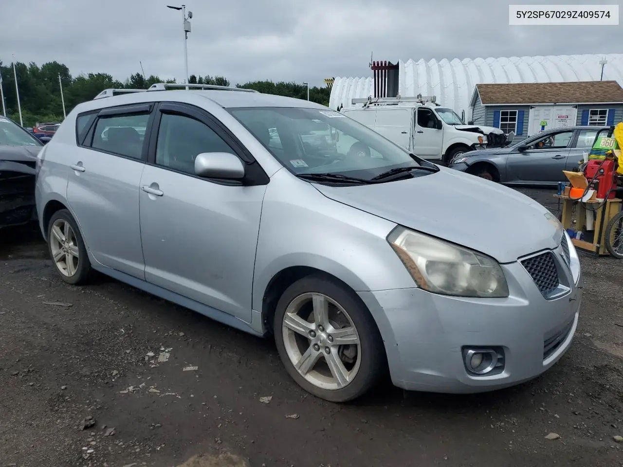 2009 Pontiac Vibe VIN: 5Y2SP67029Z409574 Lot: 63753355