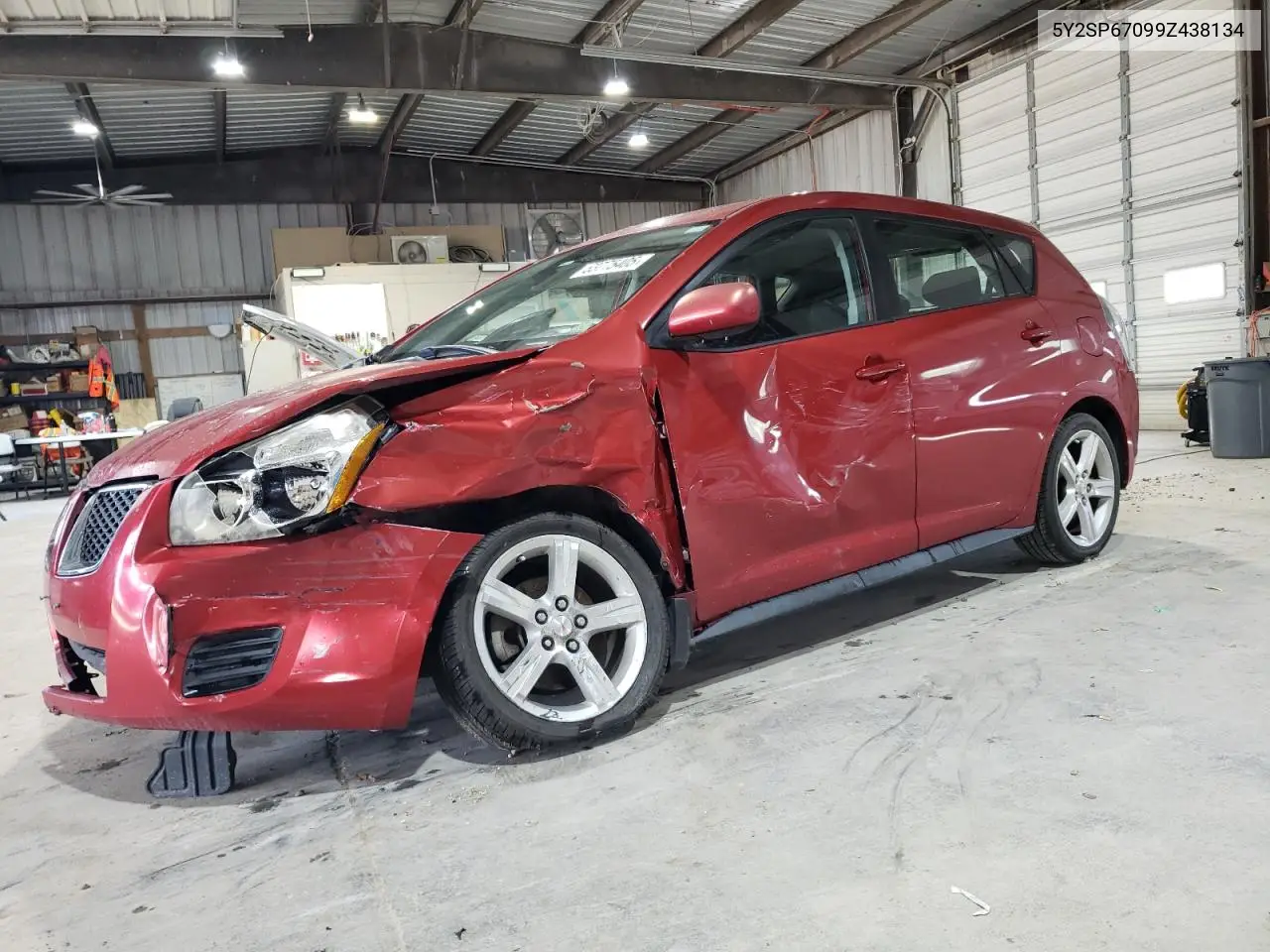 2009 Pontiac Vibe VIN: 5Y2SP67099Z438134 Lot: 63775405