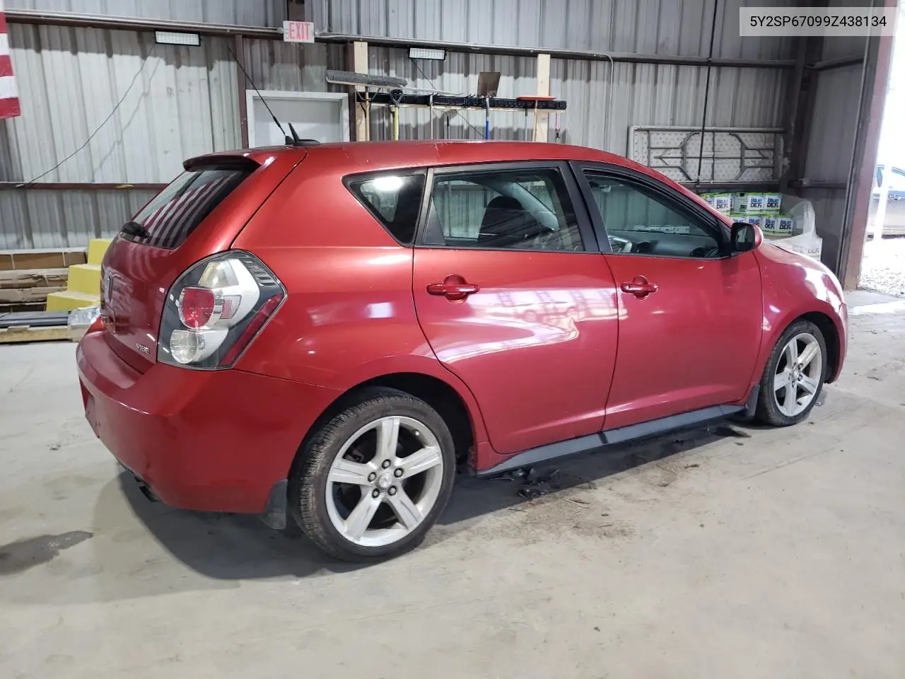 2009 Pontiac Vibe VIN: 5Y2SP67099Z438134 Lot: 63775405